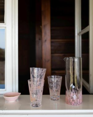 Van Verre - Murano karafa, roza 3